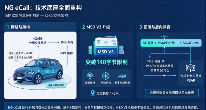 拯救生命的通信盲区:eCall车载紧急呼叫系统的技术换代与合规竞速(图2) image.png
